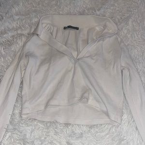 Zara collared long sleeve